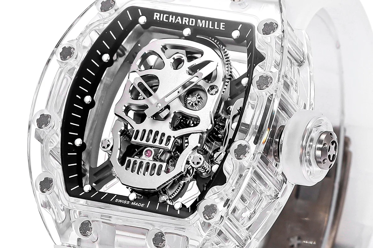 RM 027-01 Tourbillon Sapphire Skull