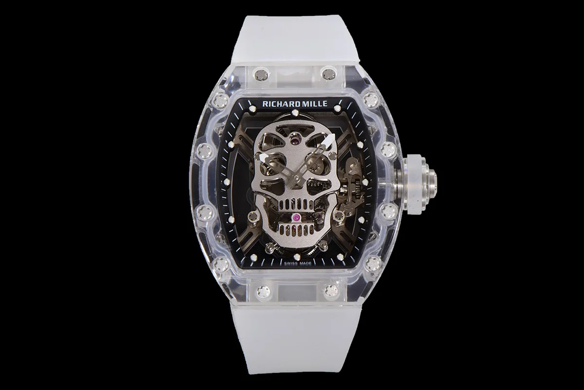 RM 027-01 Tourbillon Sapphire Skull