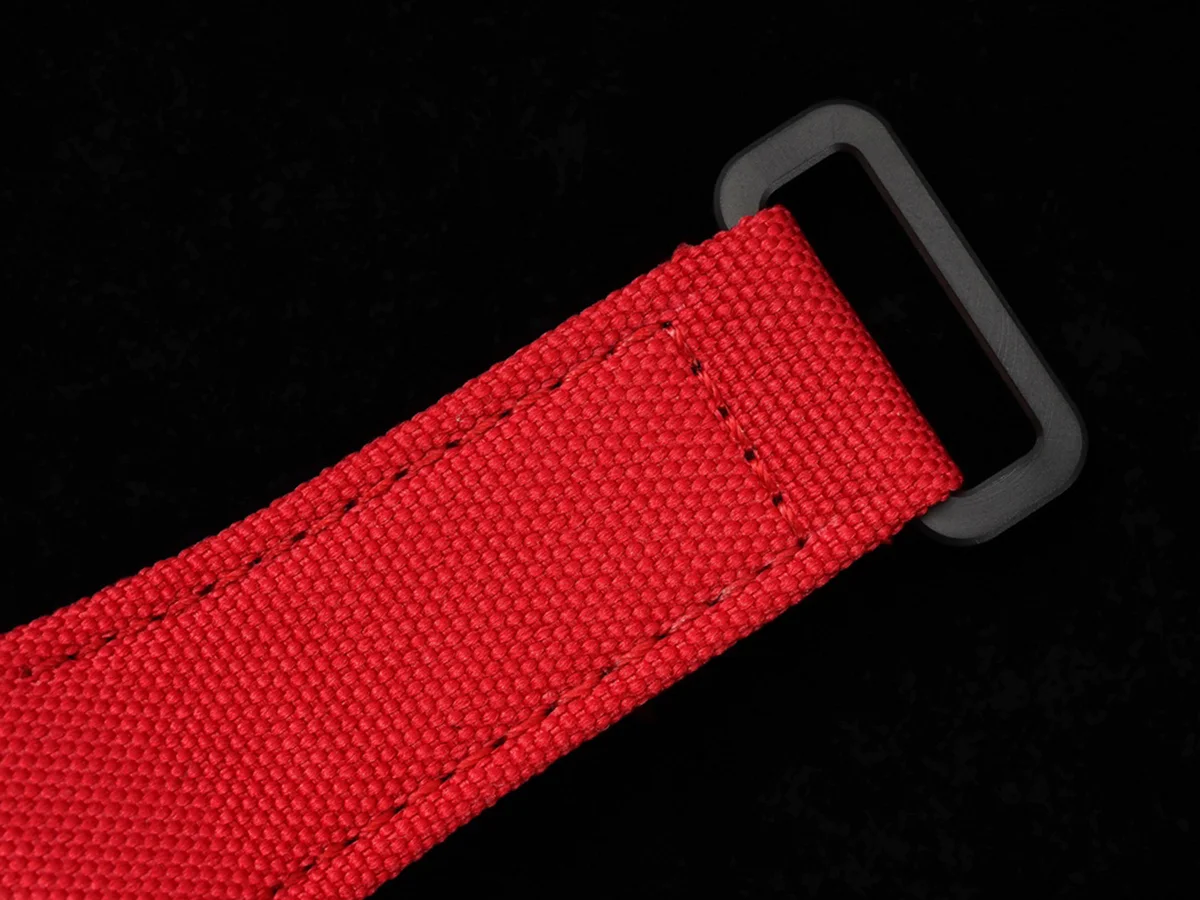 RM 027-02 Tourbillon Rafael Nadal White NTPT on Red Nylon Strap