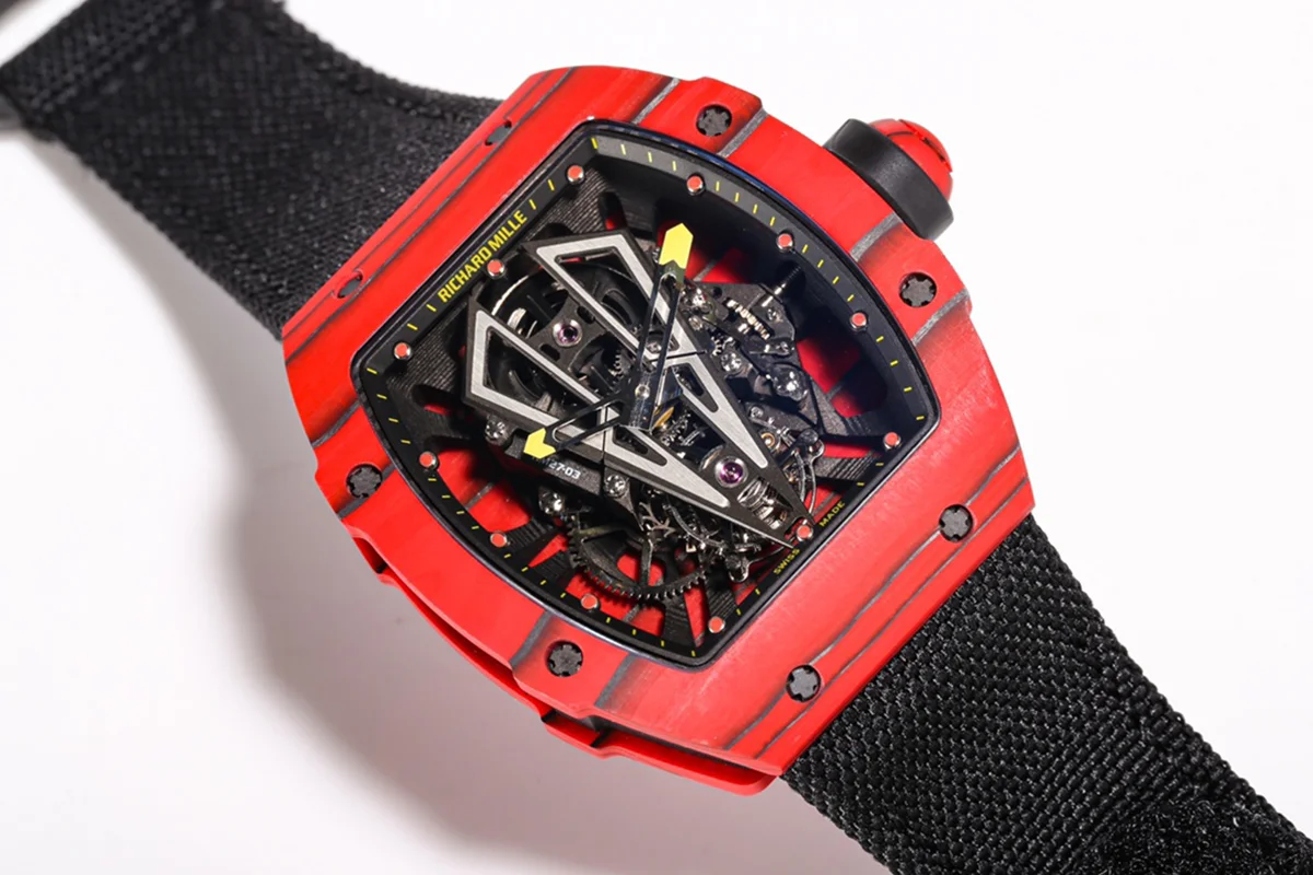 RM 027-03 Tourbillon Rafael Nadal Red TPT Quartz