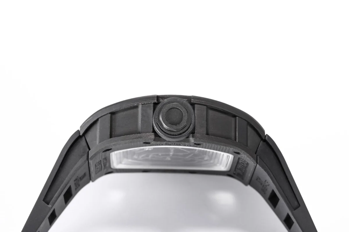 RM 055 Bubba Watson NTPT on Black Rubber Strap RMUL2