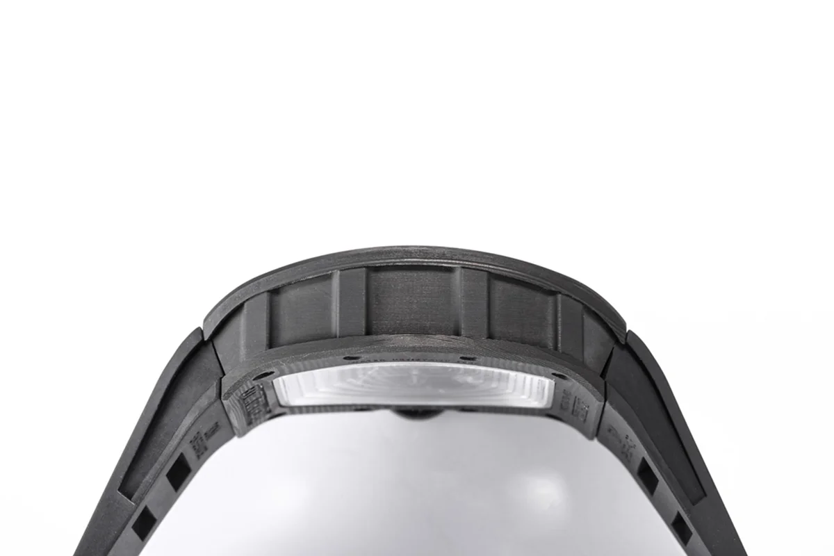RM 055 Bubba Watson NTPT on Black Rubber Strap RMUL2