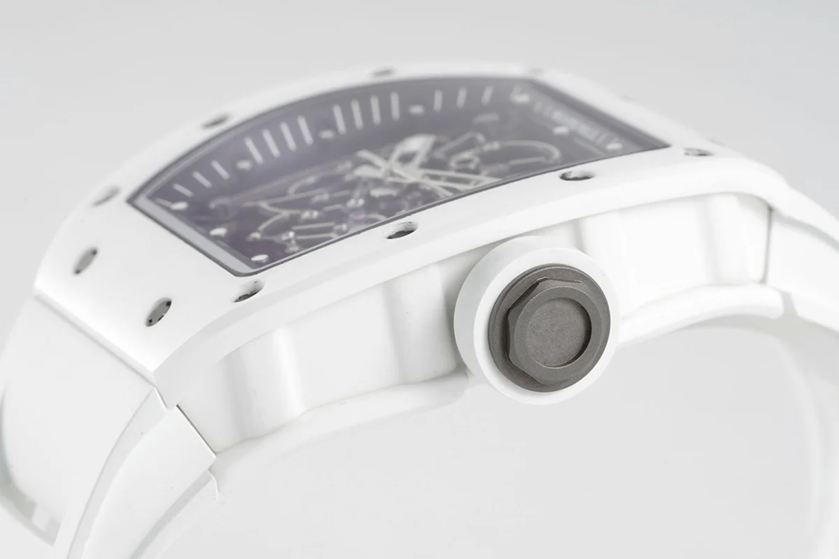 RM 055 White Bubba Watson White Ceramic on White Rubber RMUL2