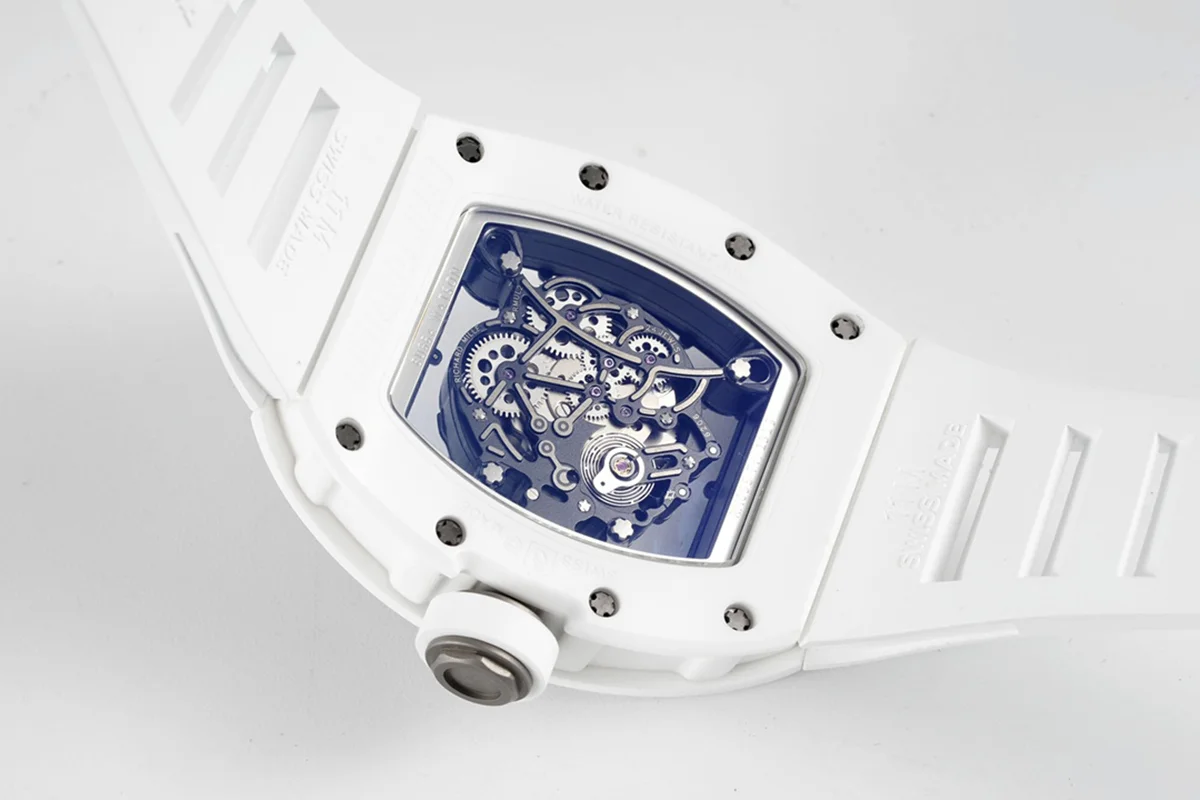 RM 055 White Bubba Watson White Ceramic on White Rubber RMUL2