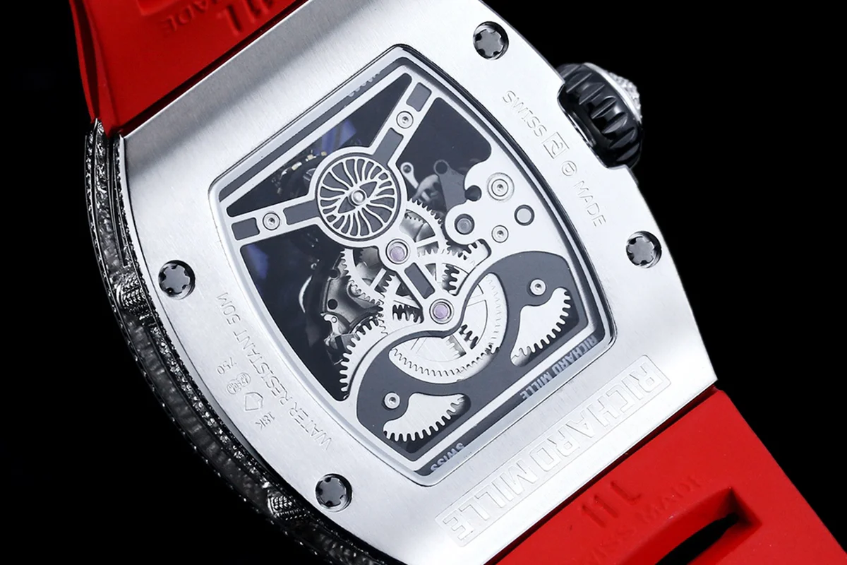 RM 51-05 Oryx Tourbillon in Steel with Diamond Bezel