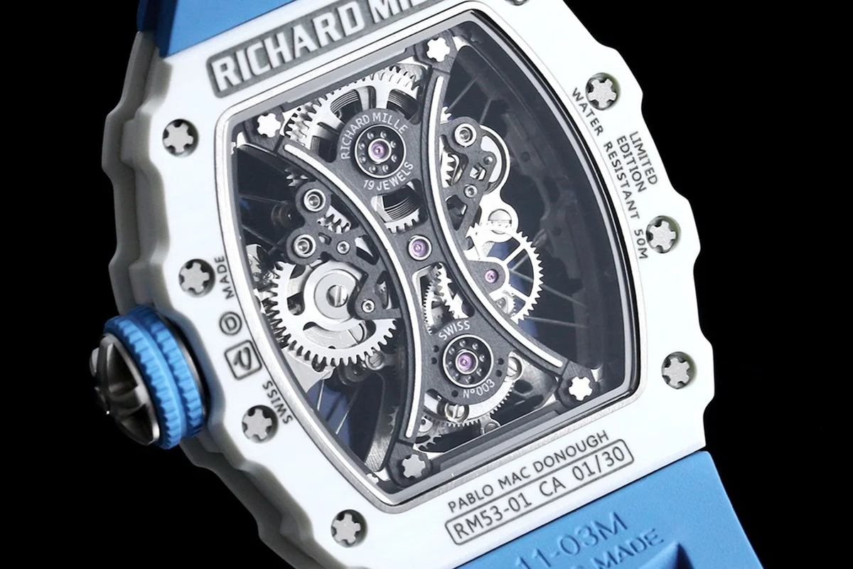 RM053-01 Richard Mille Pablo MacDonough in Blue Strap