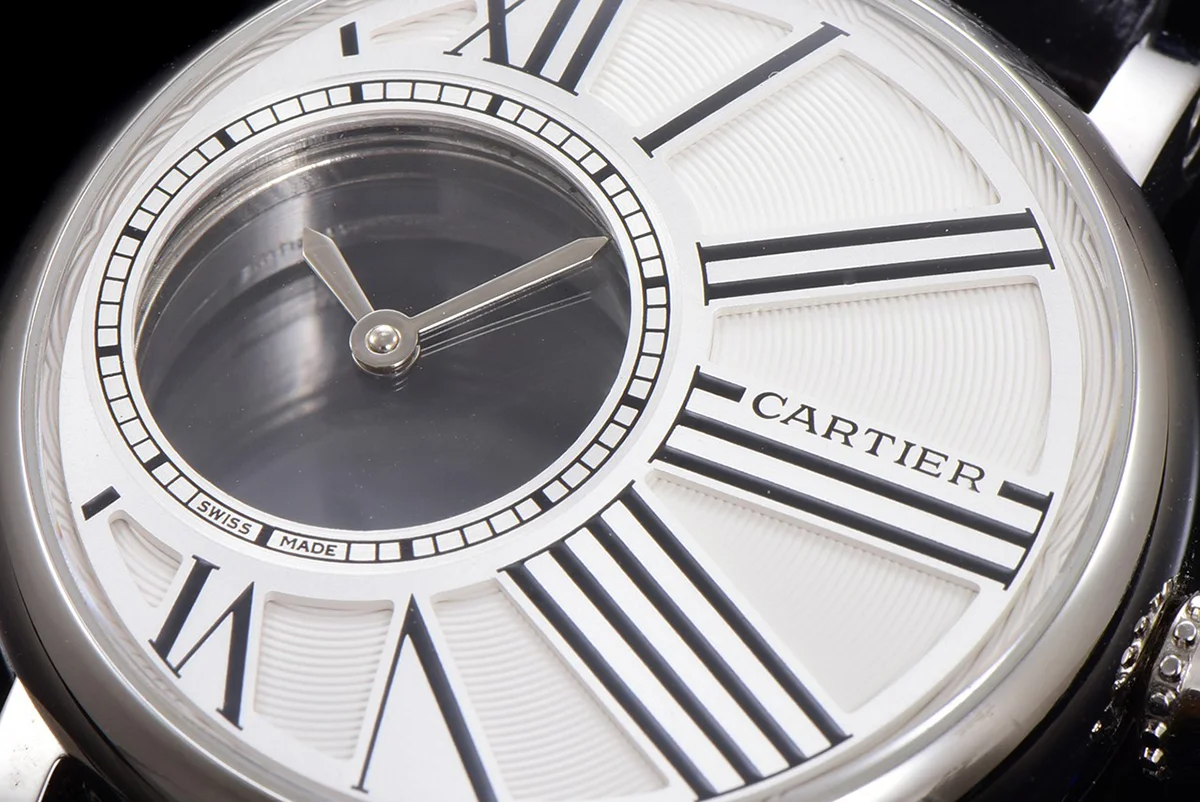 Rotonde De Cartier White Dial in Steel