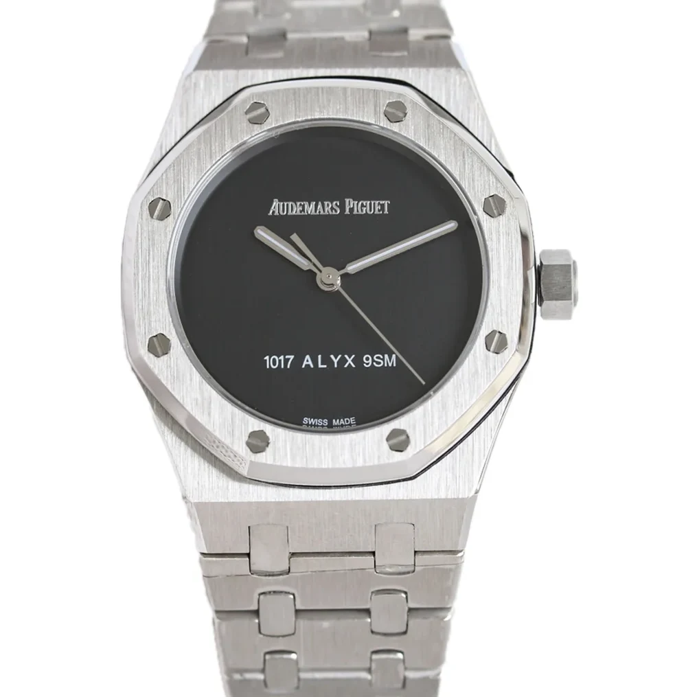 Royal Oak 15550 Black Dial 1017 ALYX 9SM in White Gold