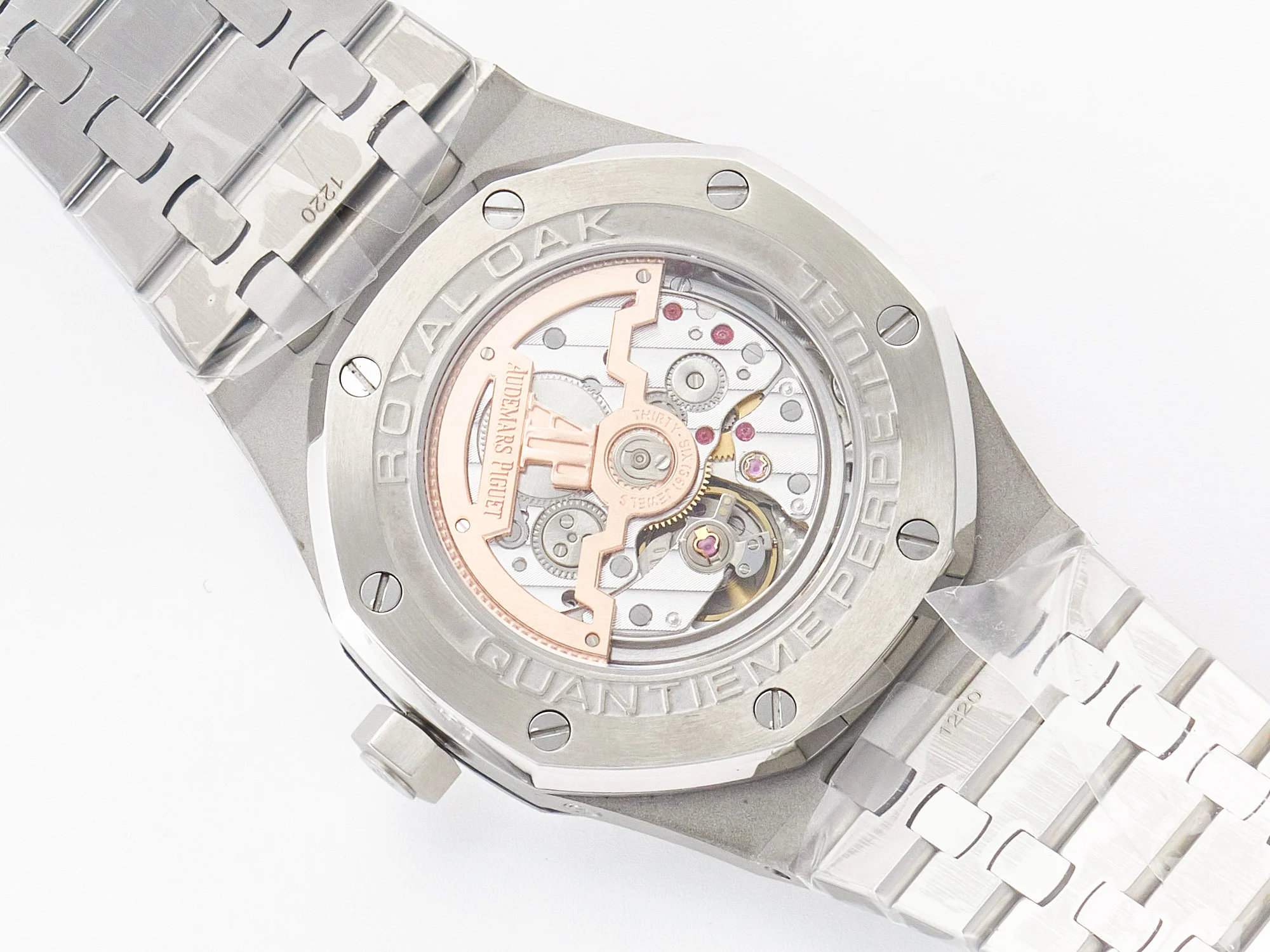 Royal Oak 41mm Perpetual Calendar 26574 SS APSF 1:1 Best Edition Blue Dial on SS Bracelet A5134 (CHS)