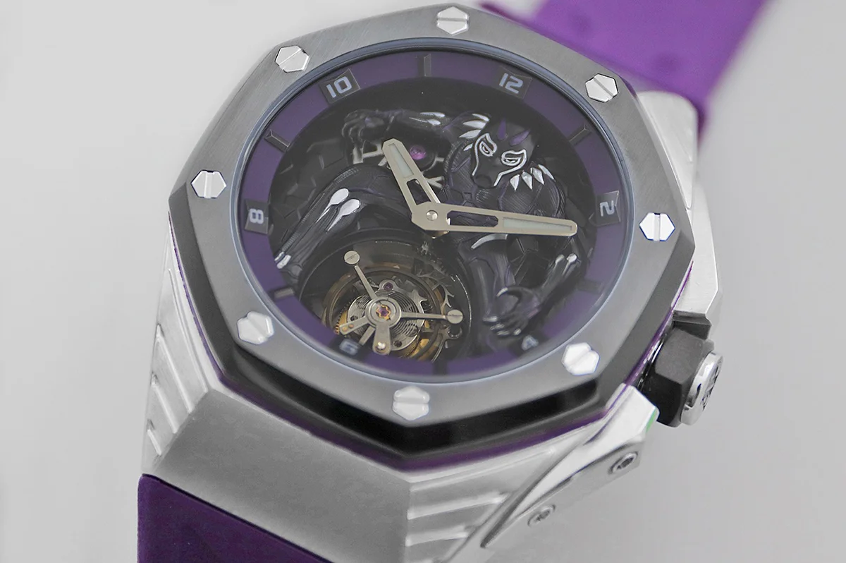 Royal Oak Concept “Black Panther” Flying Tourbillon 26620