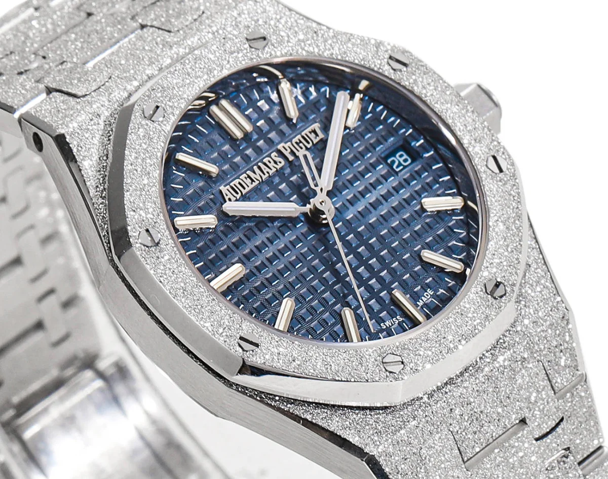 Royal Oak Frosted Gold Selfwinding Blue Dial