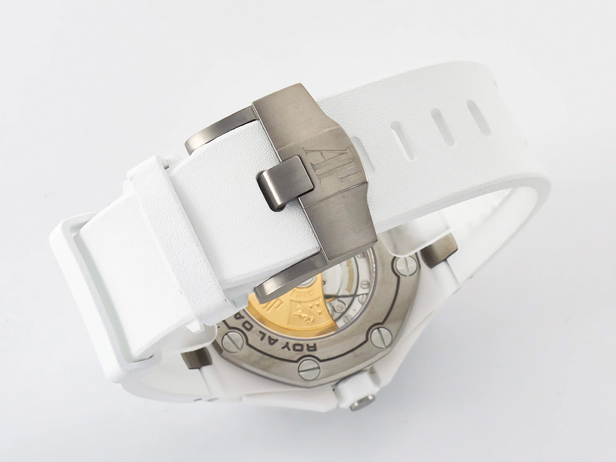 Royal Oak Offshore Diver 15707 White Ceramic ZF 1:1 Best Edition SA3120 Super Clone