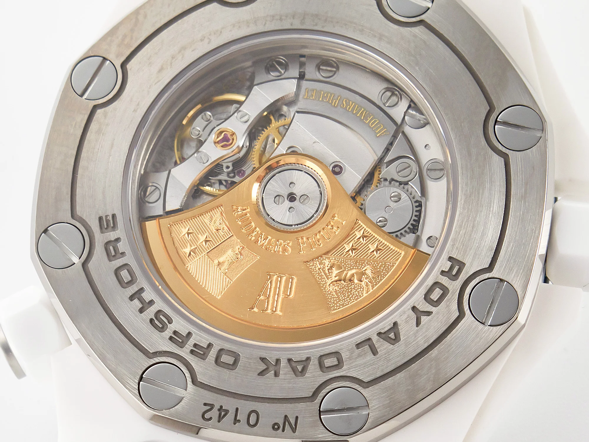 Royal Oak Offshore Diver 15707 White Ceramic ZF 1:1 Best Edition SA3120 Super Clone
