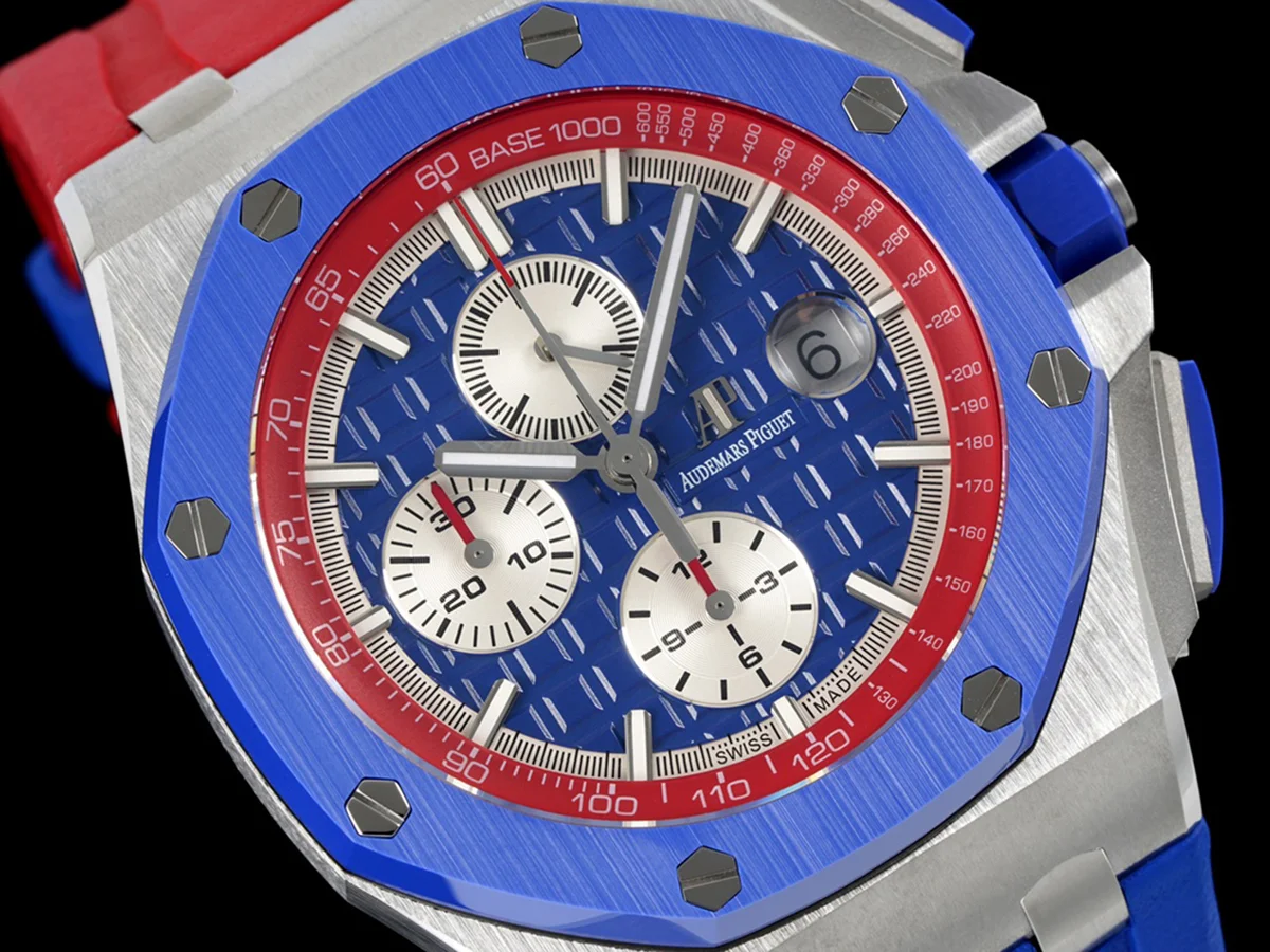 Royal Oak Offshore Novelty 44mm “Russian Flag” Ref. 26400SO.OO.A502CA.01
