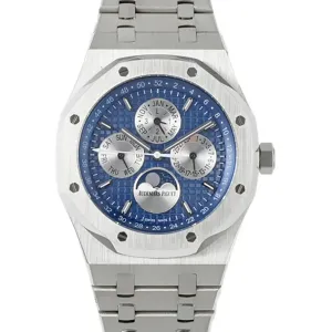 Royal Oak Perpetual Calendar 26613 Blue Dial in Steel