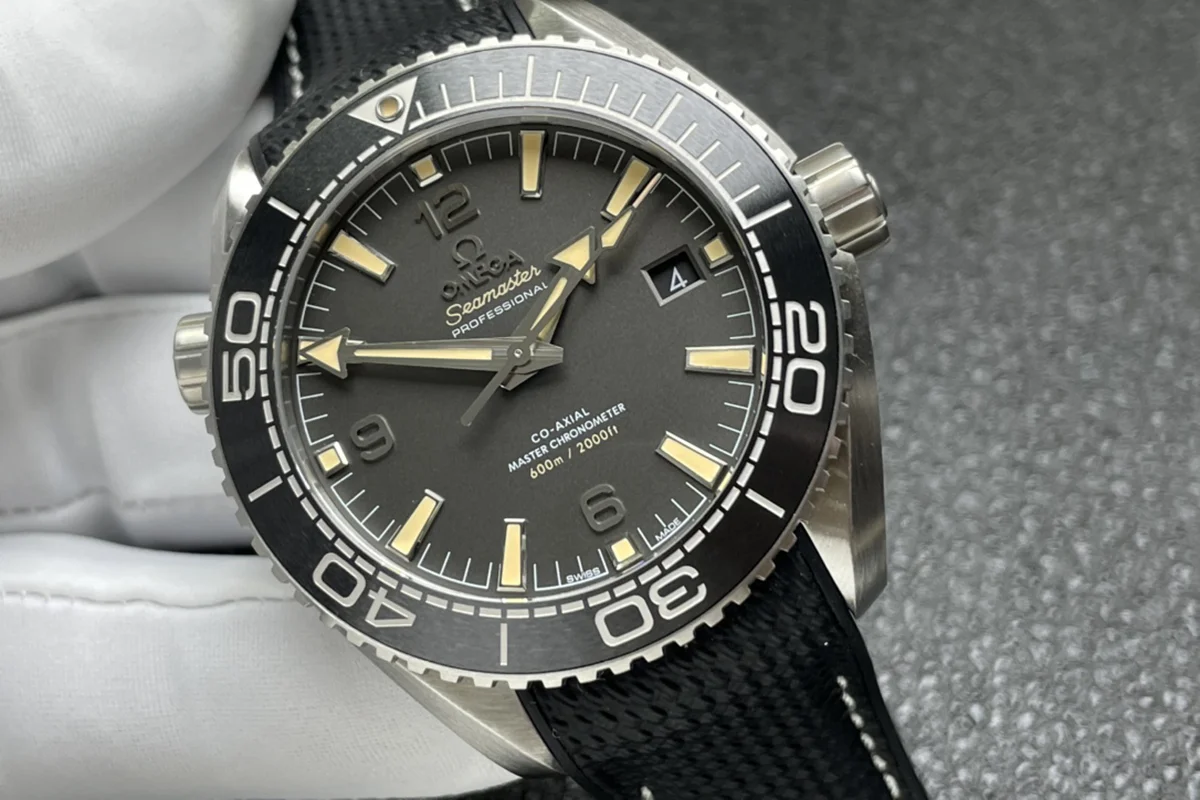 Seamaster Planet Ocean 600M 43.5mm Grey Dial Steel on Rubber Strap