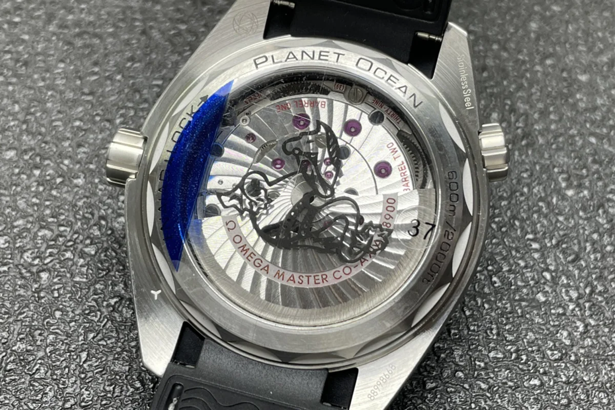 Seamaster Planet Ocean 600M 43.5mm Grey Dial Steel on Rubber Strap