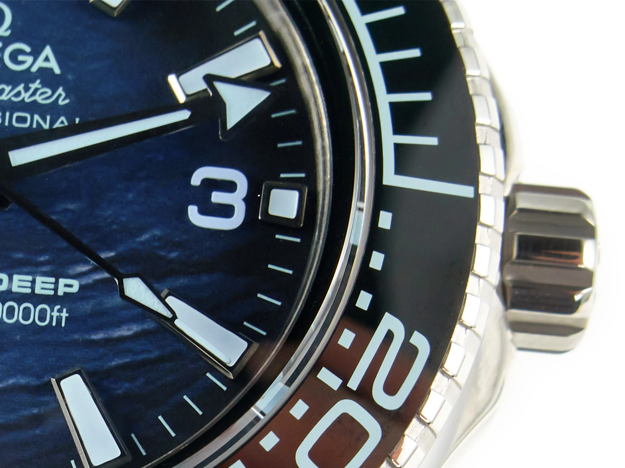Seamaster ULTRA DEEP 6000M SS VSF 1:1 Best Edition Summer Blue Dial on SS Bracelet A8912
