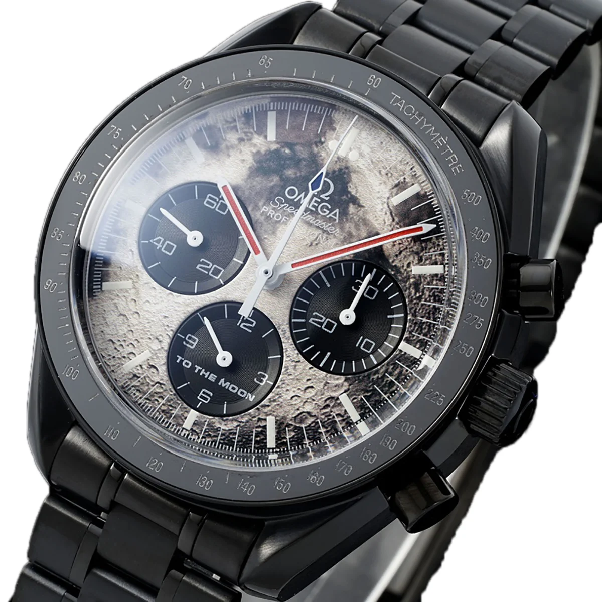 Speedmaster Black Venom Moon on PVD