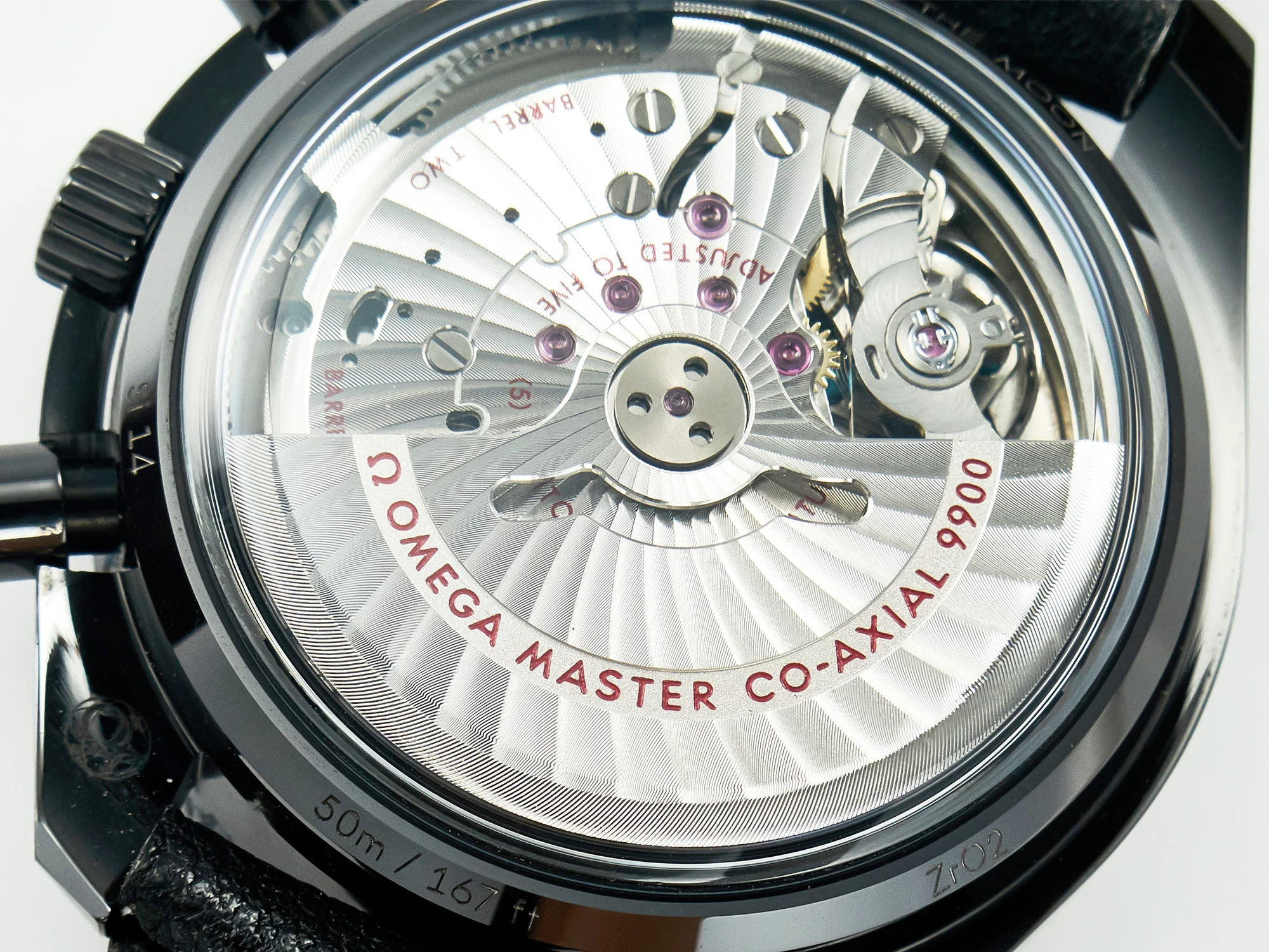 Speedmaster “Dark Side of The Moon” Real Ceramic N1F 1:1 Best Edition on Leather Strap A9900