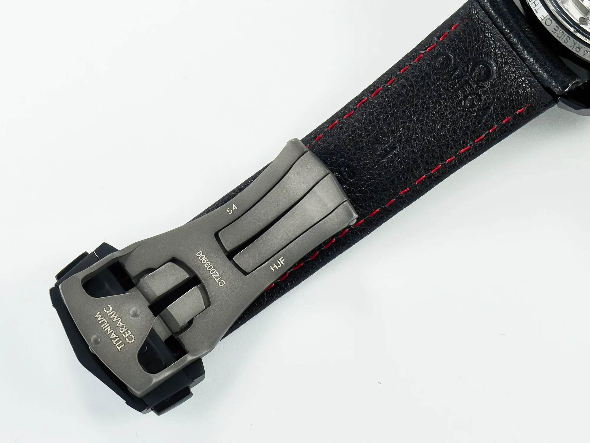 Speedmaster “Dark Side of The Moon” Real Ceramic N1F 1:1 Best Edition on Leather Strap A9900