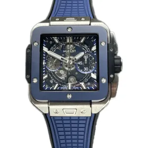 Square Bang Unico Titanium Blue Ceramic