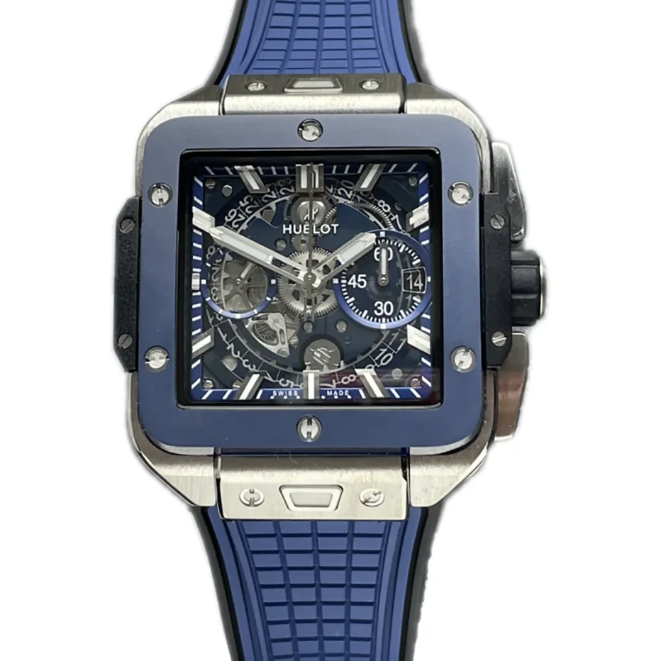 Square Bang Unico Titanium Blue Ceramic
