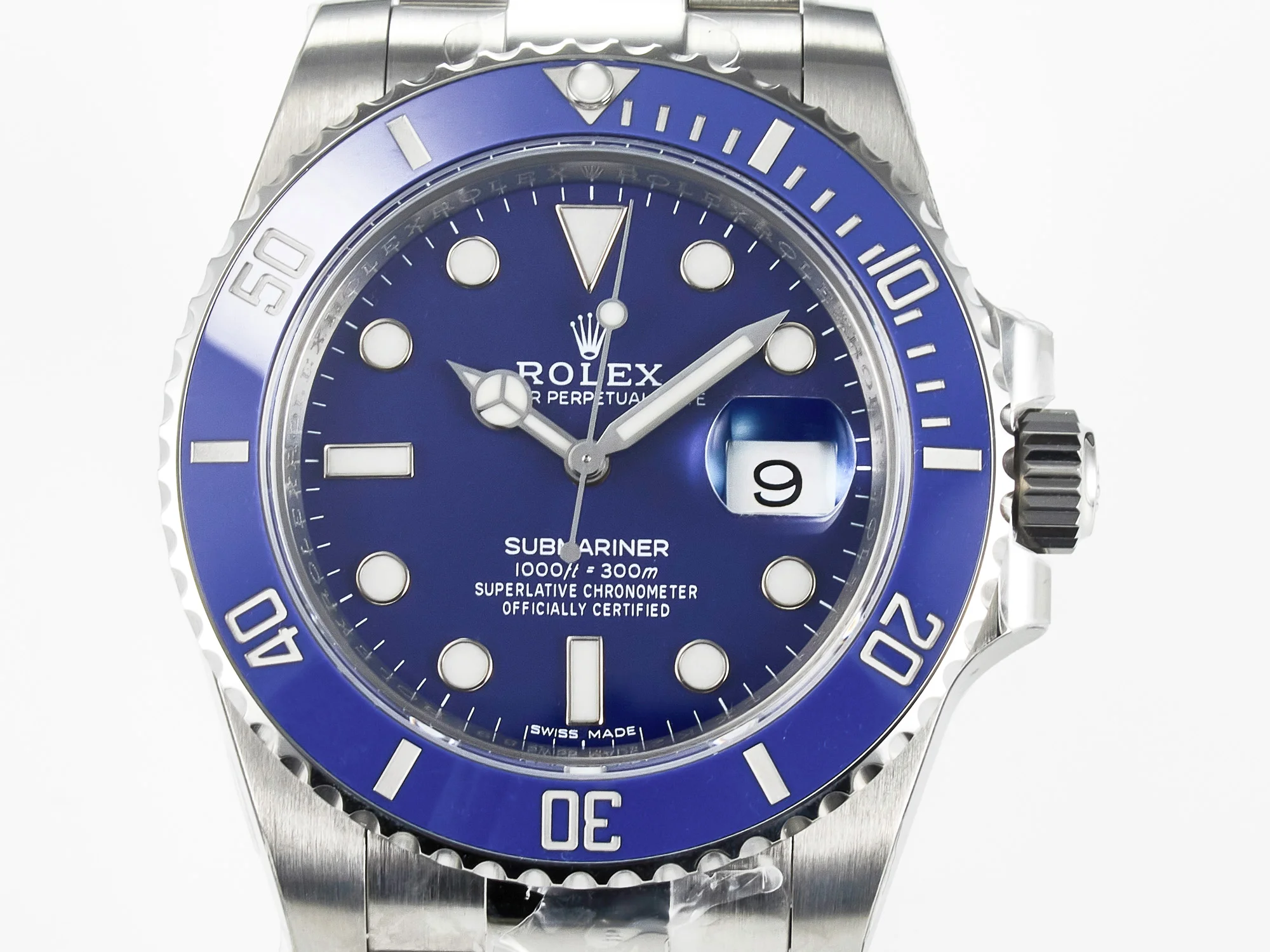 Submariner 116619 LB Blue Ceramic VSF 1:1 Best Edition 904L SS Case and Bracelet VS3135