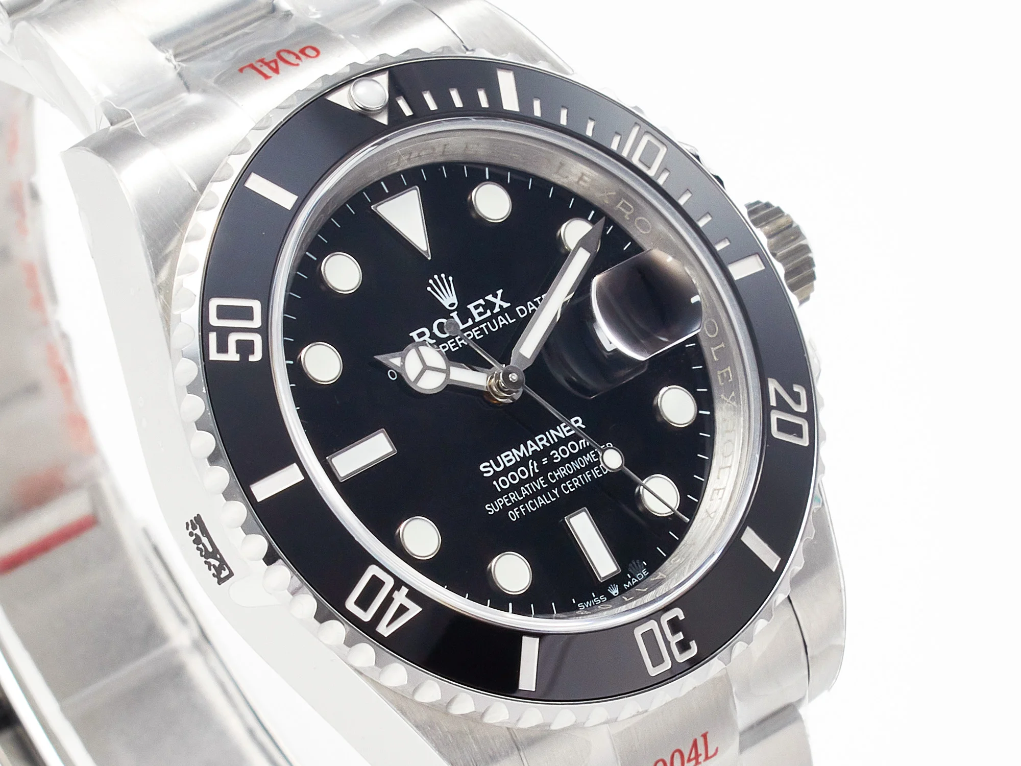 Submariner 126610LN Black 904L Steel GMF 1:1 Best Edition on SS Bracelet VR3235 V3