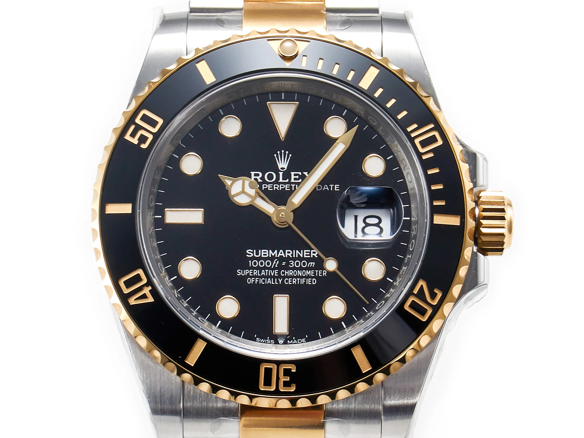 Submariner 126613LN 41mm Clean 1:1 Best Edition YG/SS Black Dial VR3235