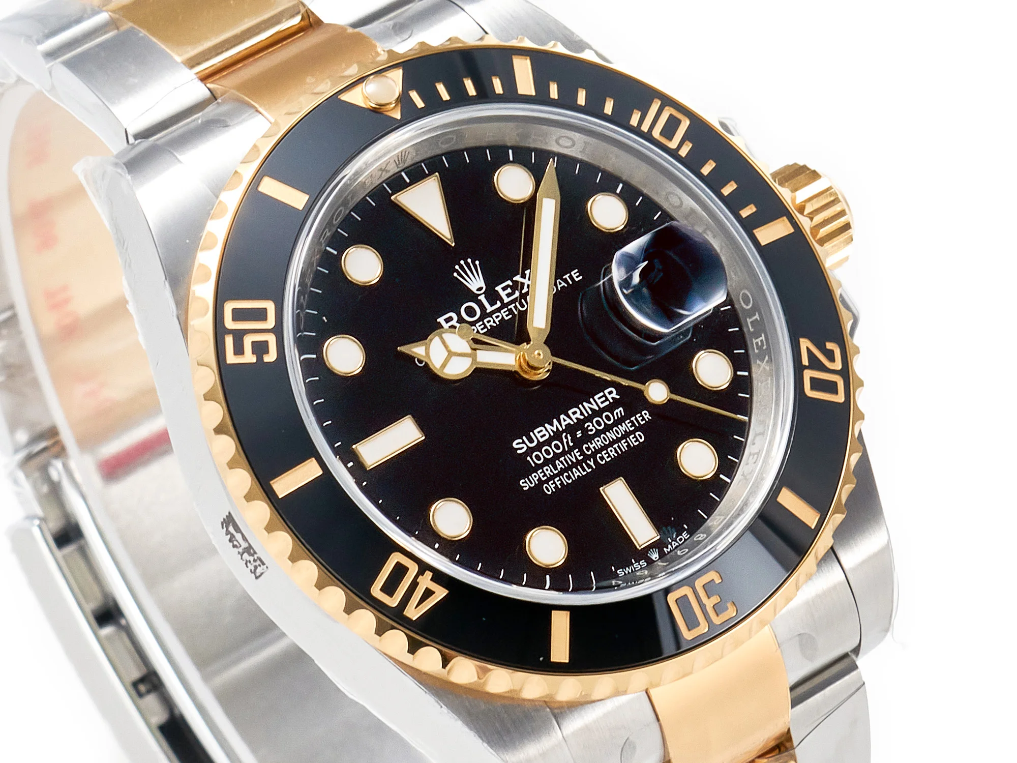 Submariner 126613LN 41mm Clean 1:1 Best Edition YG/SS Black Dial VR3235