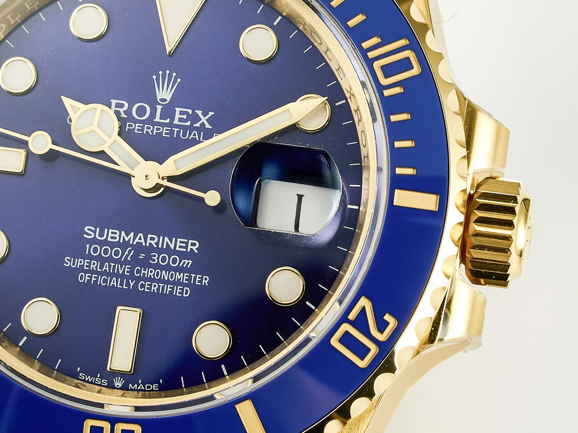 Submariner 41mm 126618 LB YG Blue Ceramic 904L Steel VSF 1:1 Best Edition VS3235