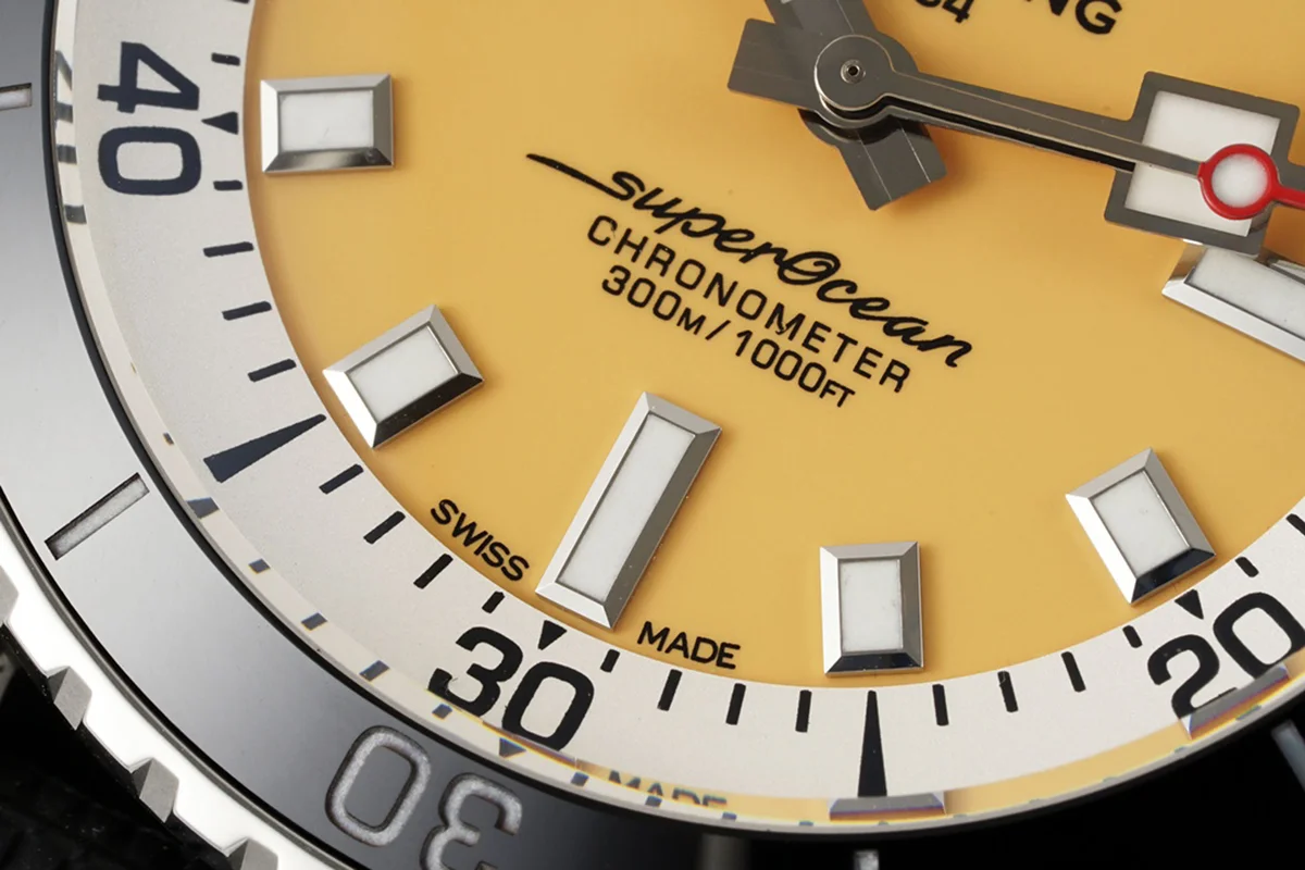 Superocean Automatic 42 Yellow Dial Ref: A17375211I1S1