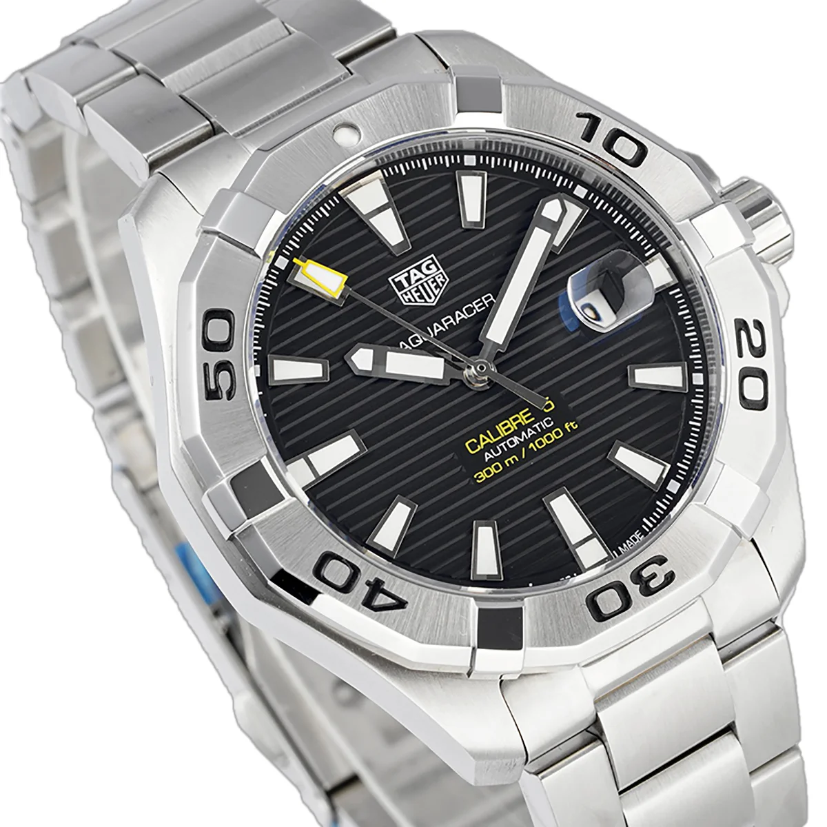 Tag Heuer Aquaracer Caliber 5 Black Dial Ref. WAN2013.BA09