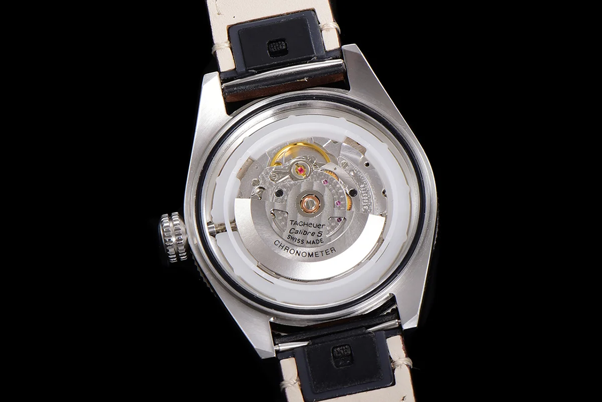 Tag Heuer Autavia Caliber 5 Grey Dial on Leather Strap
