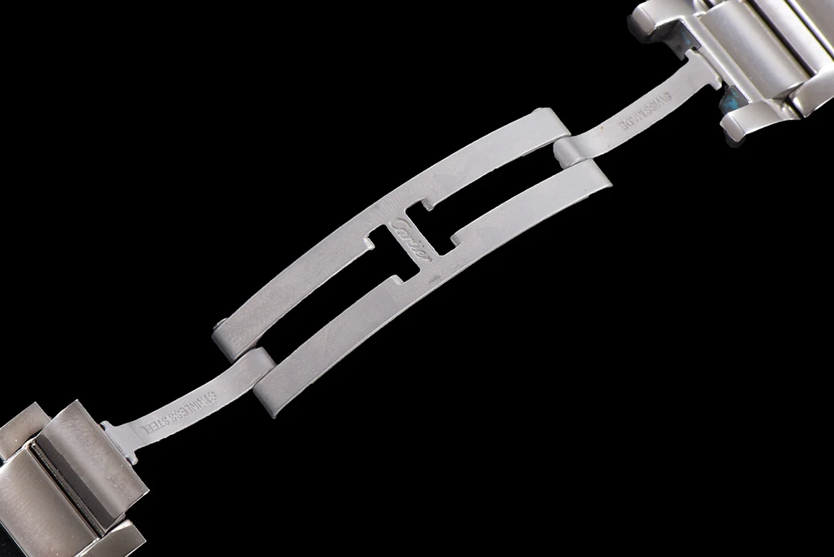 Tank Must 29.5mm White Dial in Steel