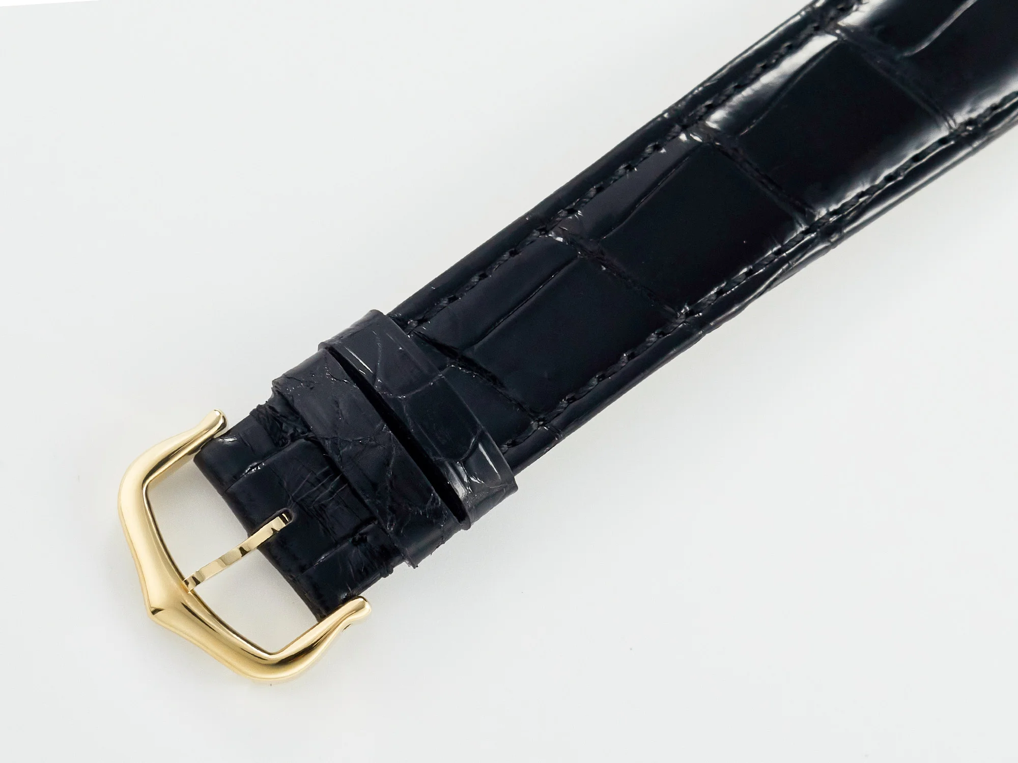 Tank Must Large YG 33.7mm DRF 1:1 Best Edition YG Dial on Black Leather Strap Swiss Quartz