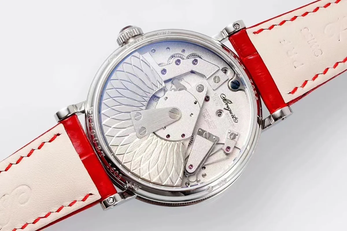 Tradition 7038BB/1T/9V6/D00D Skeleton Dial in White Gold