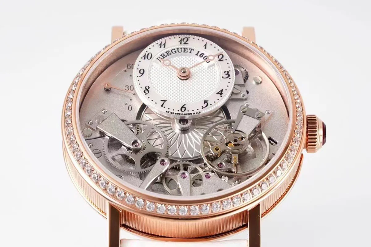 Tradition 7038BR/18/9V6/D00D Skeleton Dial in Rose Gold