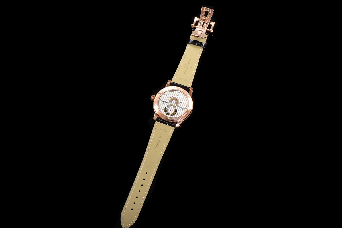 Traditionelle 14-Day Tourbillon White Dial in Rose Gold