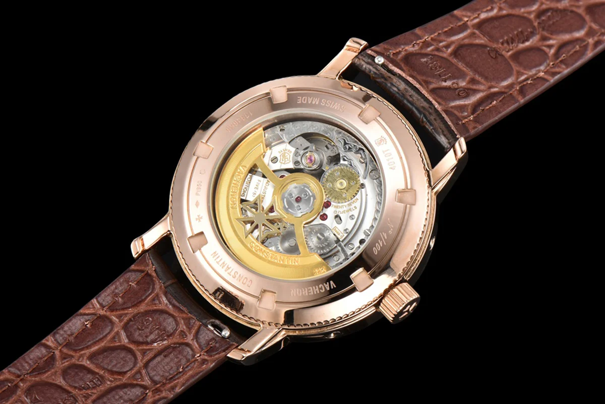 Traditionelle Complete Calendar White Dial in Pink Gold Ref. 4010T/000R-B344