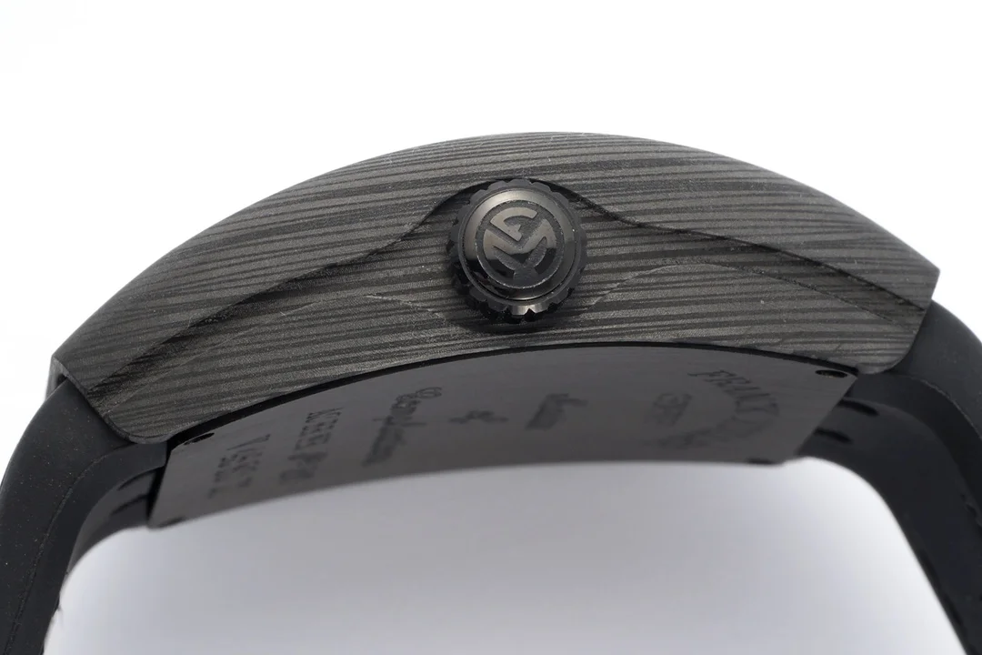 Vanguard Encrypto Black Dial in Carbon V 45 SC DT BTC