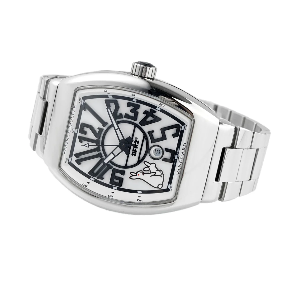 Vanguard #FR2 Rabbit in Steel on Bracelet