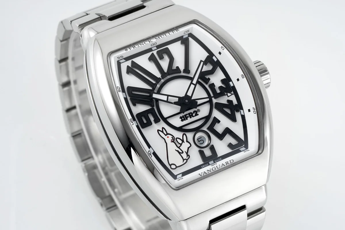 Vanguard #FR2 Rabbit in Steel on Bracelet