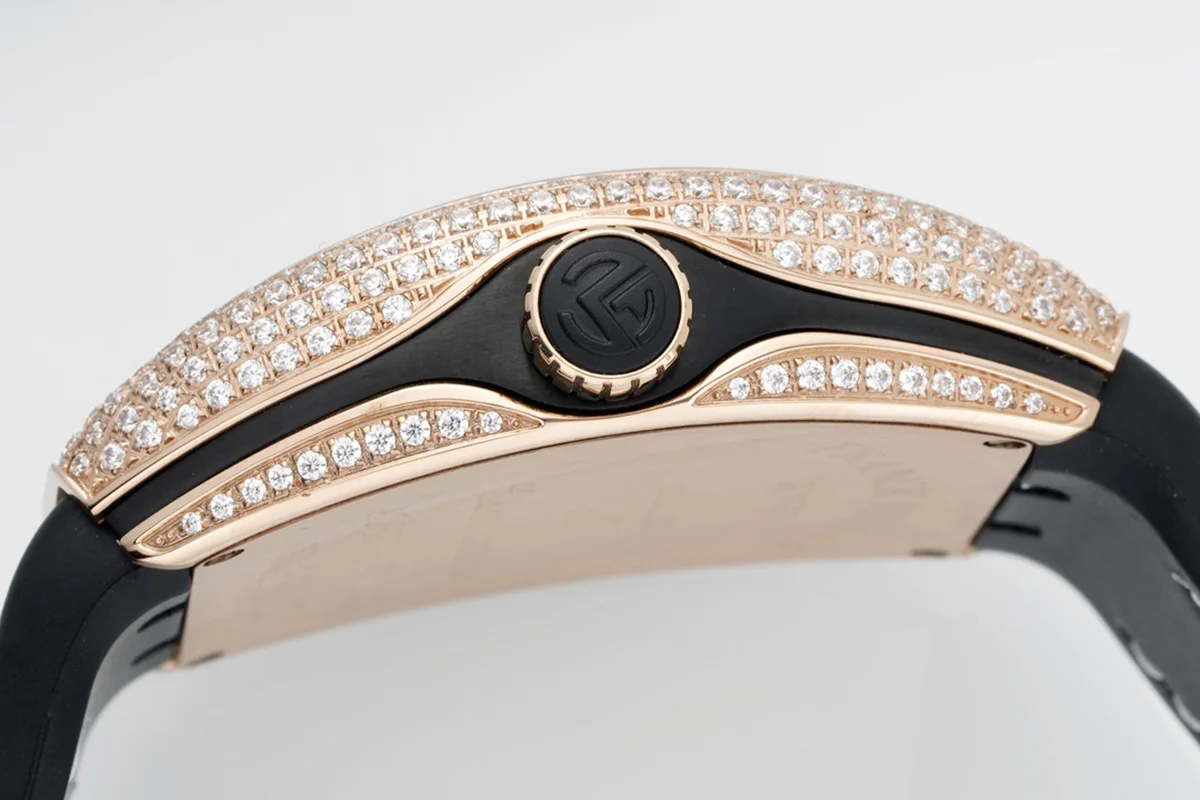 Vanguard #FR2 Rabbit with Diamond Bezel in Rose Gold