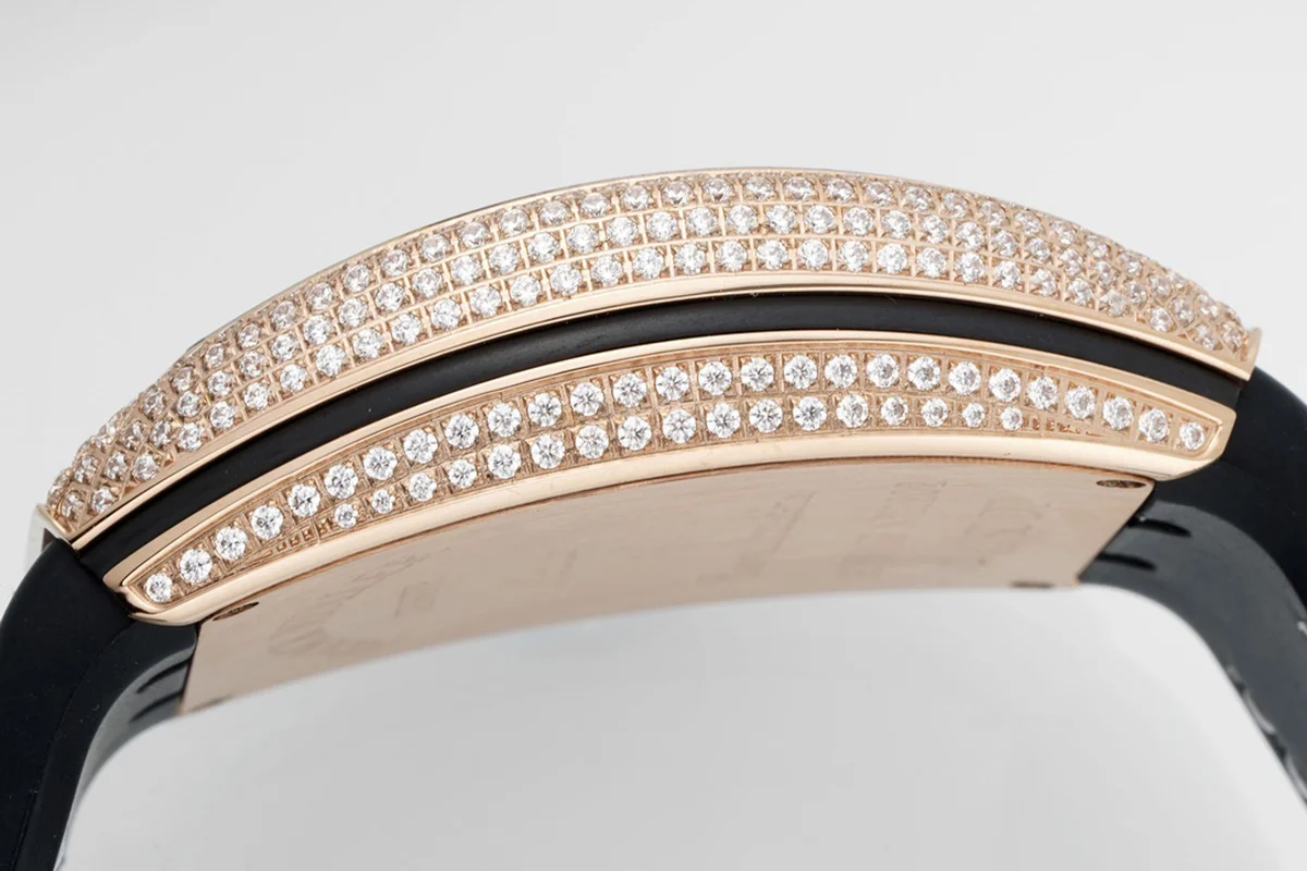 Vanguard #FR2 Rabbit with Diamond Bezel in Rose Gold