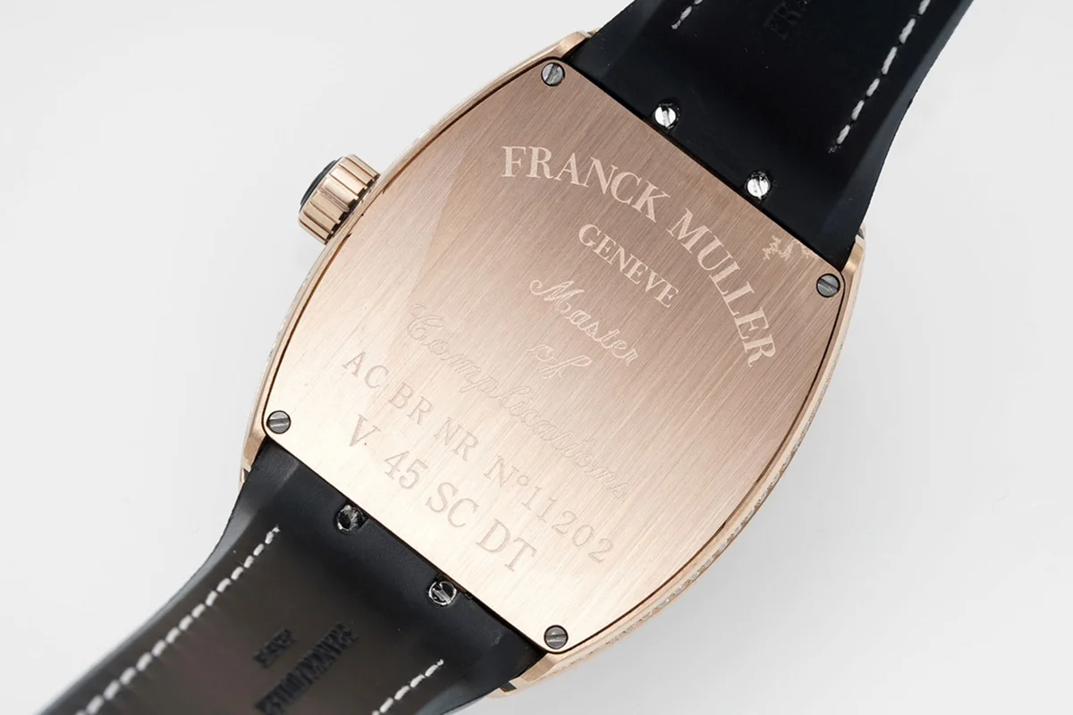 Vanguard #FR2 Rabbit with Diamond Bezel in Rose Gold