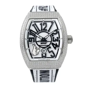 Vanguard #FR2 Rabbit with Diamond Bezel in Steel