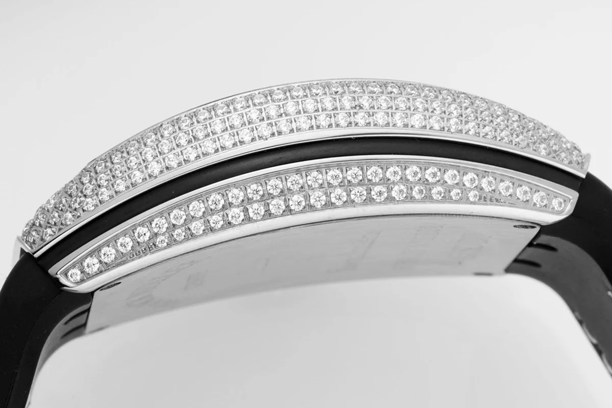 Vanguard #FR2 Rabbit with Diamond Bezel in Steel
