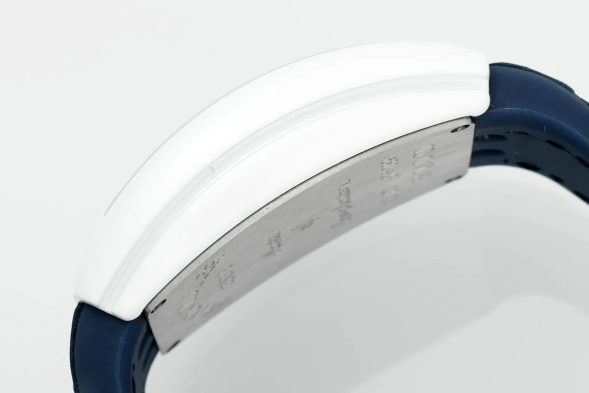 Vanguard Moonphase V32 Blue Dial in Ceramic on Blue Strap